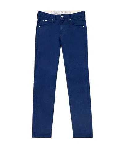 Armani Collezioni Logo Jeans In Blue