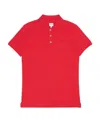 Armani Collezioni Logo Polo Shirt In Red