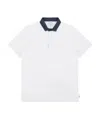 Armani Collezioni Logo Polo Shirt In White