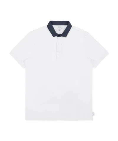Armani Collezioni Logo Polo Shirt In White