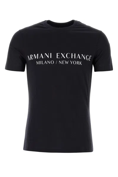 Armani Collezioni Logo Printed Crewneck T-shirt