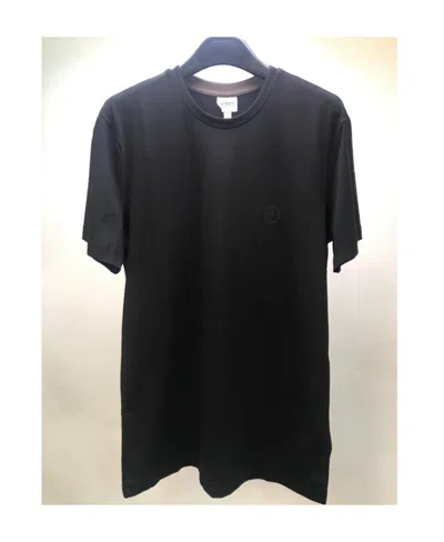 Armani Collezioni Logo Short-sleeved T-shirt In Black