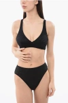 Armani Collezioni Logoed Triangle Bra
