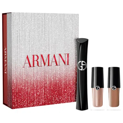 Armani Collezioni Long-lasting Mascara & Liquid Eyeshadow Tint Set