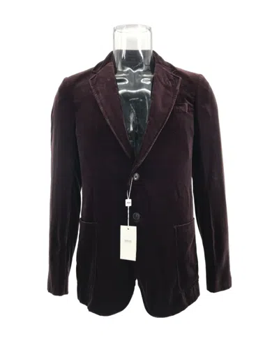 Armani Collezioni Long-sleeved Casual Jacket In Black