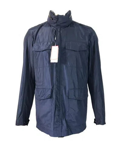 Armani Collezioni Long-sleeved Casual Jacket In Black