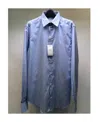 Armani Collezioni Long-sleeved Shirt In Blue