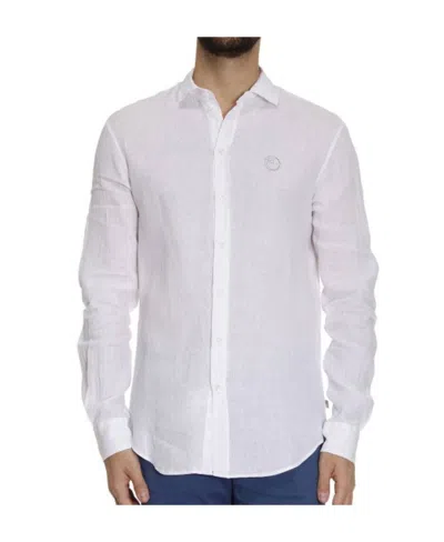 Armani Collezioni Long-sleeved Shirt In White