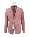 Armani Collezioni Long Sleeved Suit Jacket In Pink