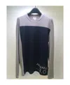 Armani Collezioni Long-sleeved T-shirt With Splicing Details In Black