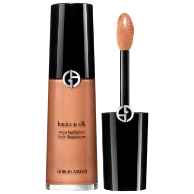 ARMANI COLLEZIONI LUMINOUS SILK ACQUA HIGHLIGHTER 4 SUNRISE 0.4 OZ / 12 ML