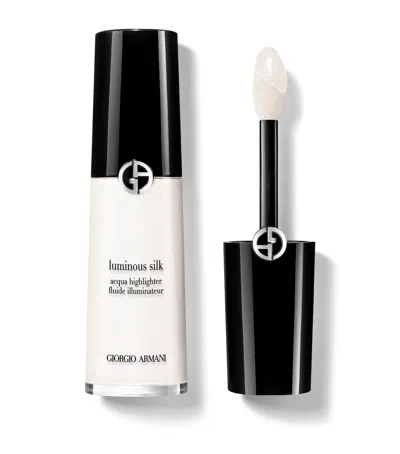 Armani Collezioni Luminous Silk Acqua Highlighter In White