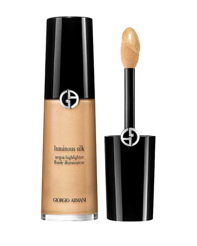 Armani Collezioni Luminous Silk Acqua Highlighter In Transparent