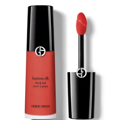 Armani Collezioni Luminous Silk Cheek Tint 12ml (various Shades) - Flaming Red 41 In White