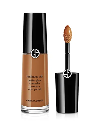 Armani Collezioni Luminous Silk Face And Under-eye Concealer In Brown