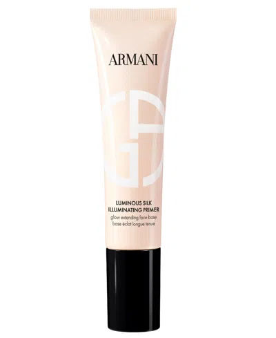 Armani Collezioni Luminous Silk Hydrating Glow Extending Primer, 1 Oz. In Transparent