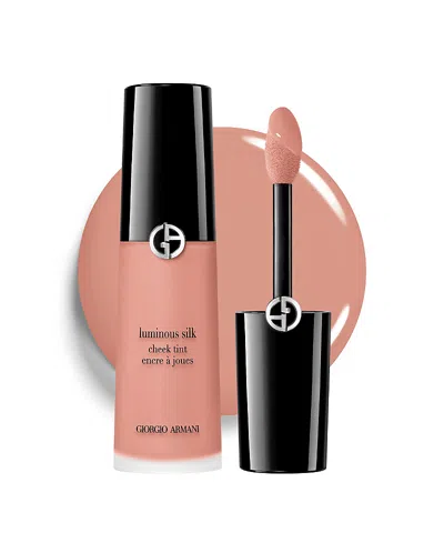 Armani Collezioni Luminous Silk Liquid Blush Cheek Tint In Pink