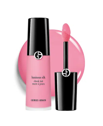 Armani Collezioni Luminous Silk Liquid Blush Cheek Tint In Pink