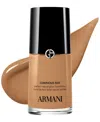 Armani Collezioni Luminous Silk Natural Glow 24-hour Wear Blurring Liquid Foundation, 1.0 Oz. In Brown
