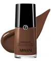 Armani Collezioni Luminous Silk Natural Glow 24-hour Wear Blurring Liquid Foundation, 1.0 Oz. In Brown