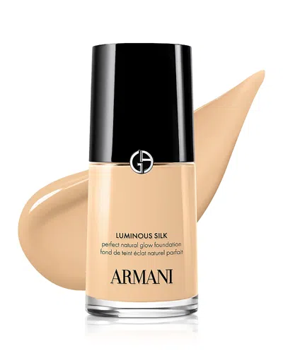 Armani Collezioni Luminous Silk Natural Glow Blurring Foundation With 24 Hour Wear Foundation 1 Oz. In Neutral