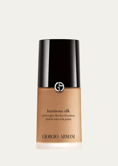 Armani Collezioni Luminous Silk Perfect Glow Flawless Oil-free Foundation In 9 Tan-deep/olive