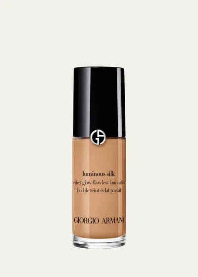 Armani Collezioni Luminous Silk Perfect Glow Flawless Oil-free Foundation Mini In 7 Med-tan/peach
