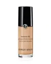 Armani Collezioni Luminous Silk Perfect Glow Flawless Oil-free Foundation Travel Size In (light With A Golden Undertone)