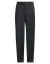 Armani Collezioni Man Pants Charcoal Size 28 Virgin Wool In Black