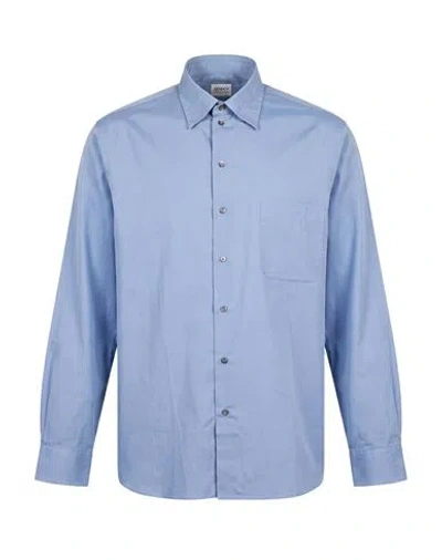 Armani Collezioni Man Shirt Blue Size 17 ½ Cotton