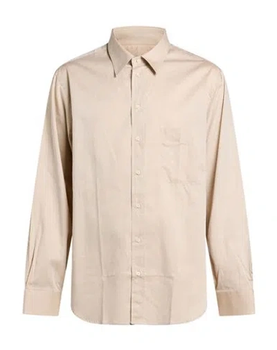 Armani Collezioni Man Shirt Ivory Size 16 ½ Cotton In White