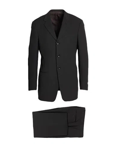 Armani Collezioni Man Suit Black Size 40 Virgin Wool