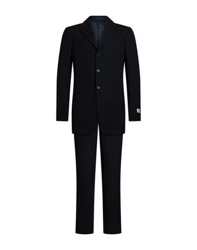 Armani Collezioni Man Suit Midnight Blue Size 44 R Wool