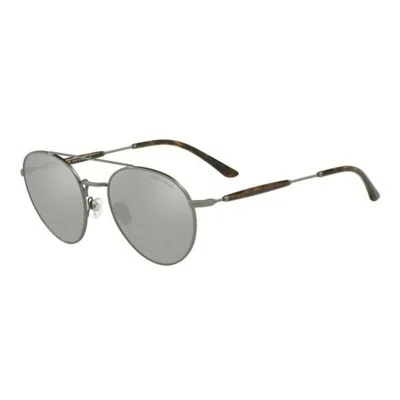 Armani Collezioni Men's Sunglasses Armani 0ar6075  53 Mm Gbby2 In Gray