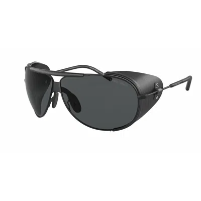 Armani Collezioni Men's Sunglasses Armani Ar6139q-300187  69 Mm Gbby2 In Black