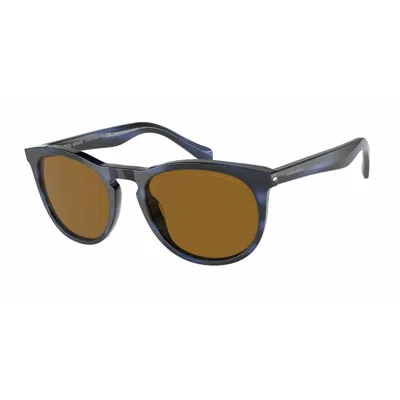 Armani Collezioni Men's Sunglasses Armani Ar8149-590133  54 Mm Gbby2 In Blue