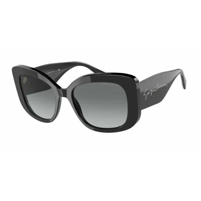 Armani Collezioni Men's Sunglasses Armani Ar8150-500111  53 Mm Gbby2 In Black