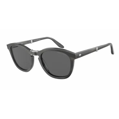 Armani Collezioni Men's Sunglasses Armani Ar8170-5964b1  51 Mm Gbby2 In Gray