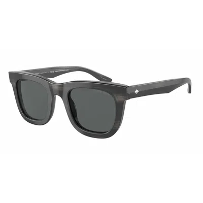 Armani Collezioni Men's Sunglasses Armani Ar8171f-5964p2  51 Mm Gbby2 In Black