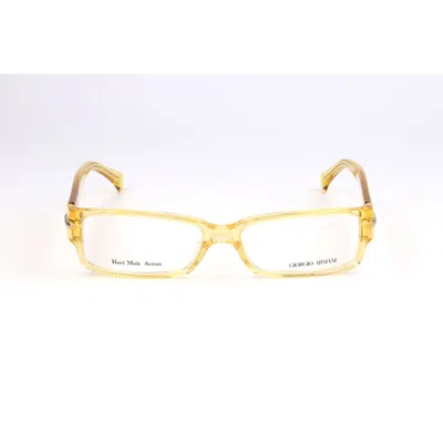 Armani Collezioni Men'spectacle Frame Armani Ga-713-frf  53 Mm Yellow Gbby2