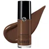 Armani Collezioni Mini Luminous Silk Natural Glow Blurring Liquid Foundation With 24hr Wear 15.8 0.6 Oz/18 ml In Brown