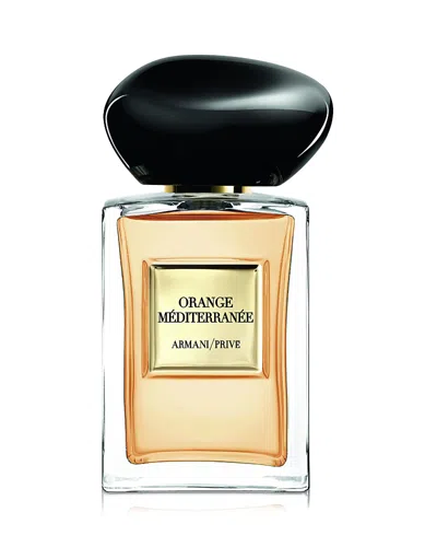Armani Collezioni Orange Mediterranee Eau De Toilette 1.7 Oz. In Transparent