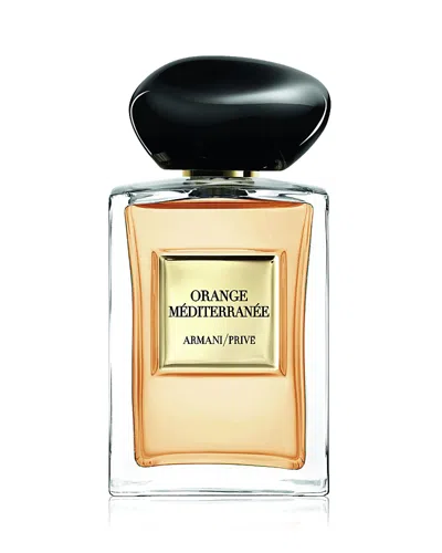 Armani Collezioni Orange Mediterranee Eau De Toilette 3.4 Oz. In Transparent