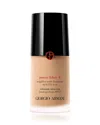 Armani Collezioni Power Fabric+ Matte Foundation With Broad-spectrum Spf 25 In . (medium To Tan With Peach Undertones)