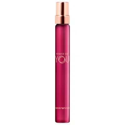 Armani Collezioni Power Of You Eau De Parfum 0.33 Oz. In Pink