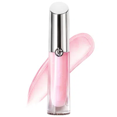 ARMANI COLLEZIONI PRISMA GLASS HYDRATING LIP GLOSS WITH SQUALANE 08 SUGAR HALO 0.11 OZ / 3.5 ML