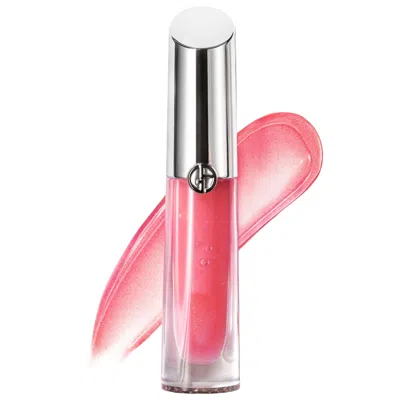 ARMANI COLLEZIONI PRISMA GLASS HYDRATING LIP GLOSS WITH SQUALANE 09 SORBET BEAM 0.11 OZ / 3.5 ML