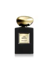 Armani Collezioni Prive Cuir Zerzura Perfume For Women And Men 3.4 Oz.