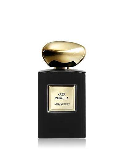 Armani Collezioni Prive Cuir Zerzura Perfume For Women And Men 3.4 Oz. In White