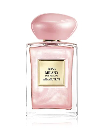 Armani Collezioni /prive Rose Milano Soie De Nacre Eau De Toilette 3.4 Oz.